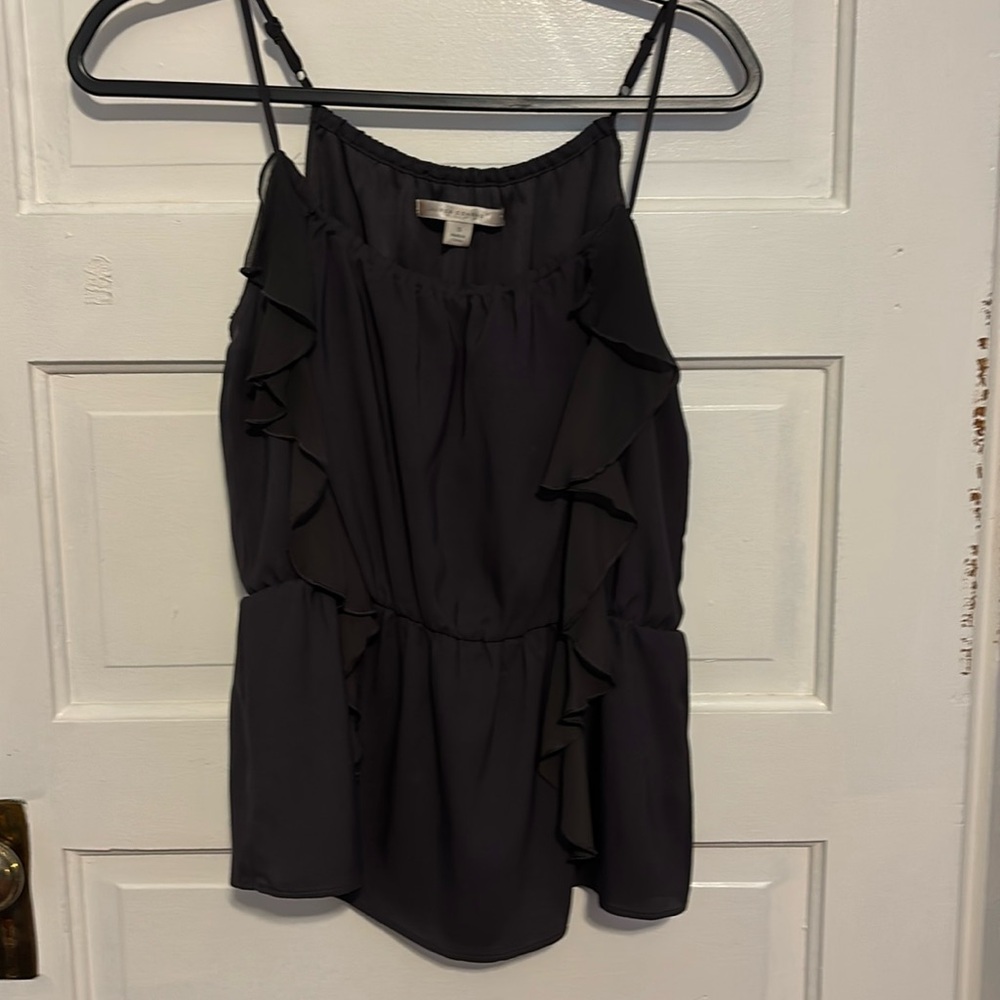Gray Lauren Conrad Ruffled Camisole